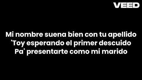 KAROL G - Si Antes Te Hubiera Conocido (Letra/Lyrics)