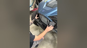 Installing Cagewrx Front Grille for Polaris RZR Pro R / Turbo R