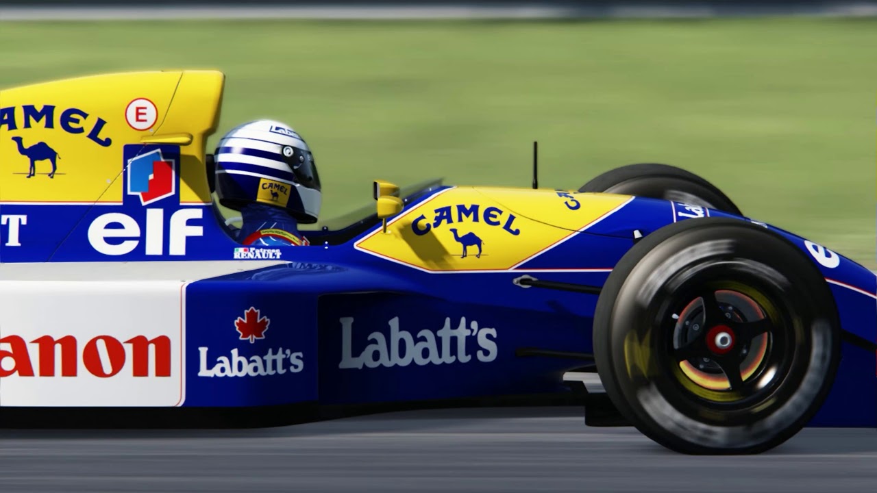 Assetto Corsa Williams FW14 Hotlaps At Monza YouTube