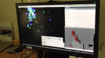 Processing OpenKinect with Flash Particle (Starling)