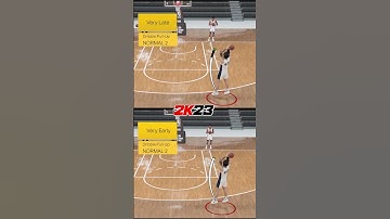 NBA 2K23 How to Green More Shots : 2K23 Shot Timing Settings !