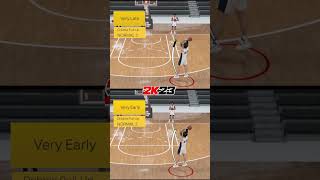 NBA 2K23 How to Green More Shots : 2K23 Shot Timing Settings !