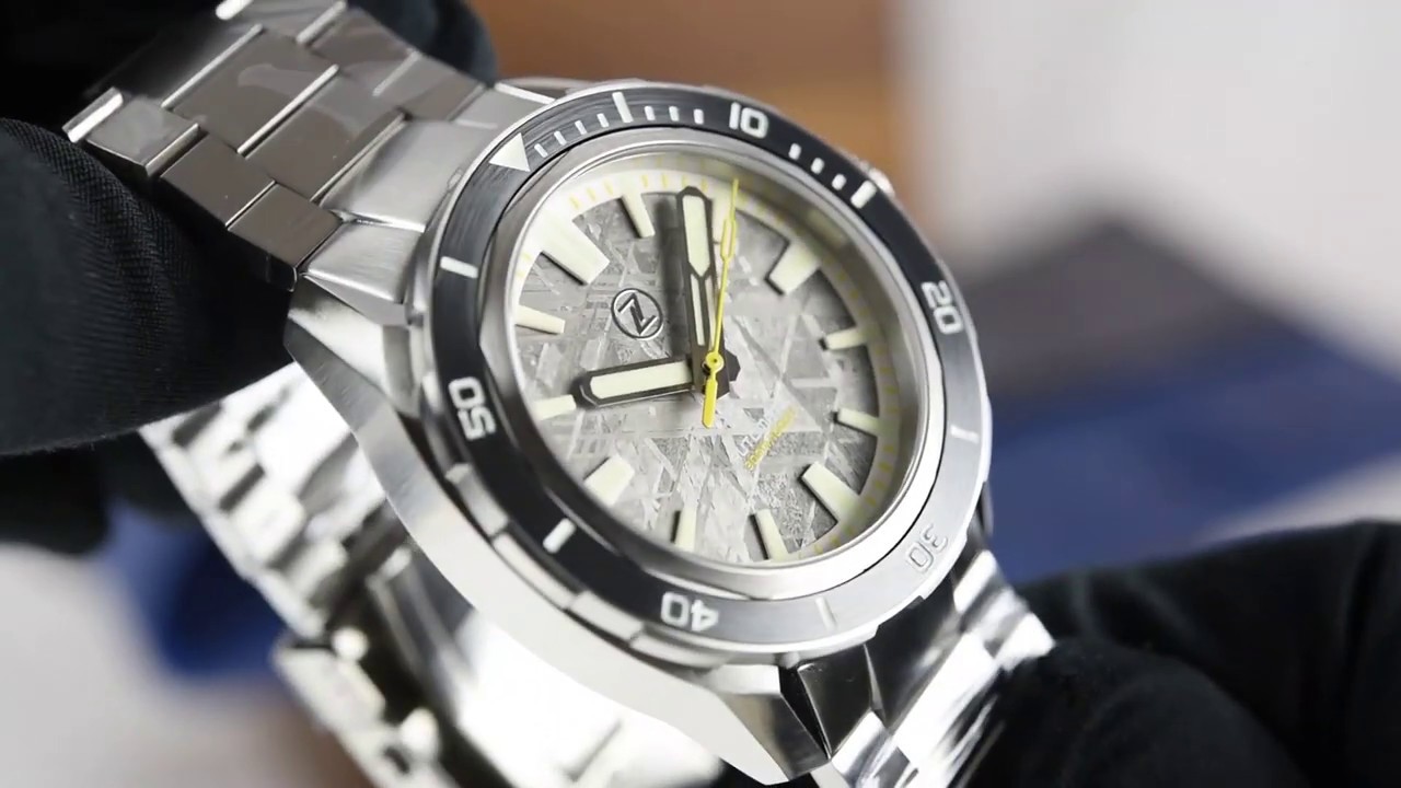 セロイ Zelos Swordfish Meteorite NH35 - SeriousWatches.com