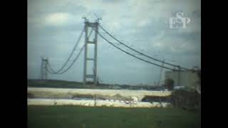 Humber Bridge Construction - Vintage Movie Film by Goodstuff 628 views 4 years ago 2 minutes, 21 seconds