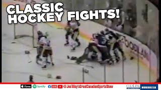 Goalie Hockey Fights! Classic NHL History With Glenn Healy