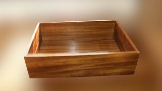 Caja para cajones / Fabricación de caja para cajón fuerte