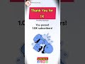 Thank You. #ytshorts #shortsfeed #shorts