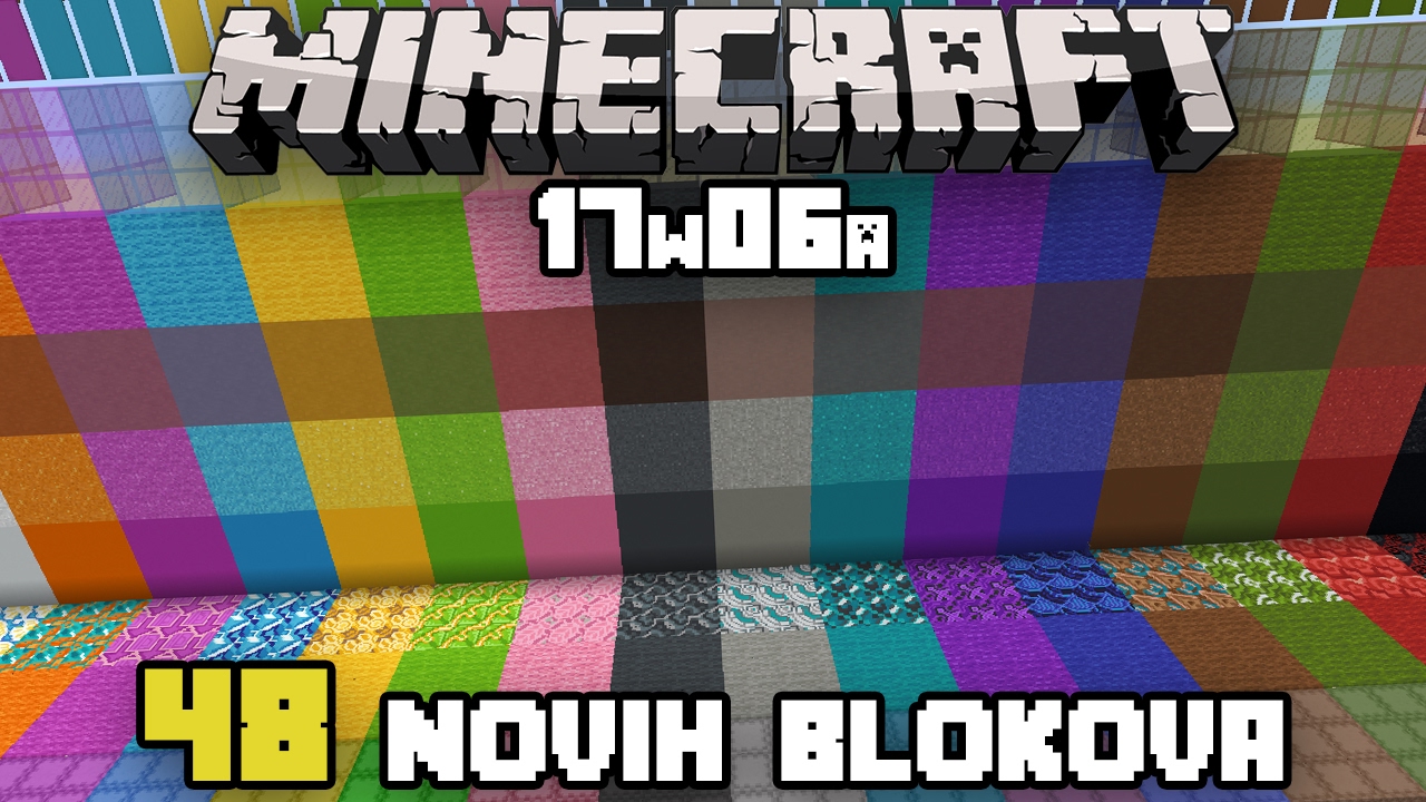 Minecraft 1.12 Snapshot [17w06a]: 48 NOVIH BLOKOVA, TERRACOTTA ...