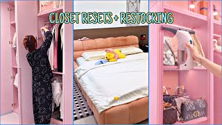 From Cluttered To Curated Closet Reset Clothing Restock Haul Before & After