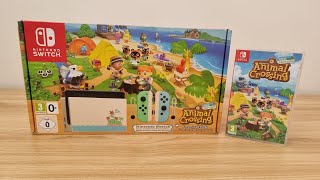*ASMR* Animal Crossing : New Horizons Switch Console Unboxing