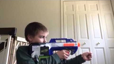 Nerf  rayven cs-18 unboxing and review