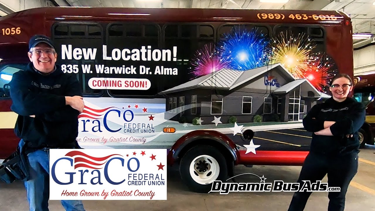 GraCo Federal Credit Union Rolling Billboard Time Lapse 2021 YouTube