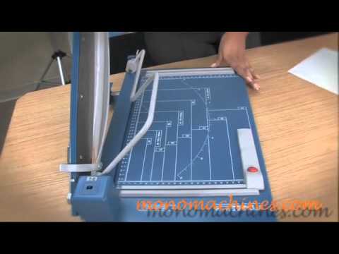 dahle 564 laser guillotine 14 5 inch cutter