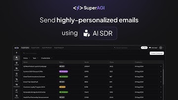 Send highly-personalized emails using SuperSales AI SDR