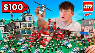 I Built A LEGO City For $100