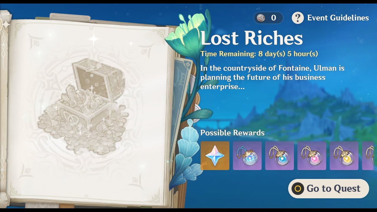 Lost Riches (Genshin Impact) All Gameplay YouTube