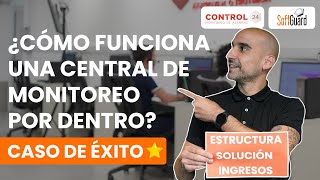 ¿Cómo FUNCIONA una CENTRAL de MONITOREO por DENTRO? - Caso de éxito ⭐⭐⭐⭐⭐ SoftGuard & Control 24 screenshot 5