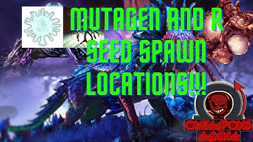 Ark Genesis 2 Where to find r seed and mutagen spawnms