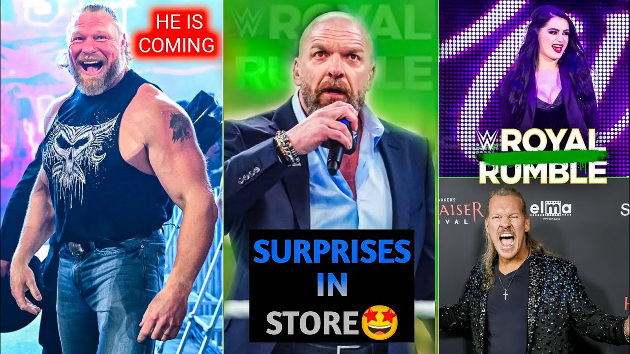 |🤩MASSIVE ROYAL RUMBLE SURPRISES IN STORE 🔥| Beast Is Coming 😍| Jericho & Paige Return❓ | WWE News