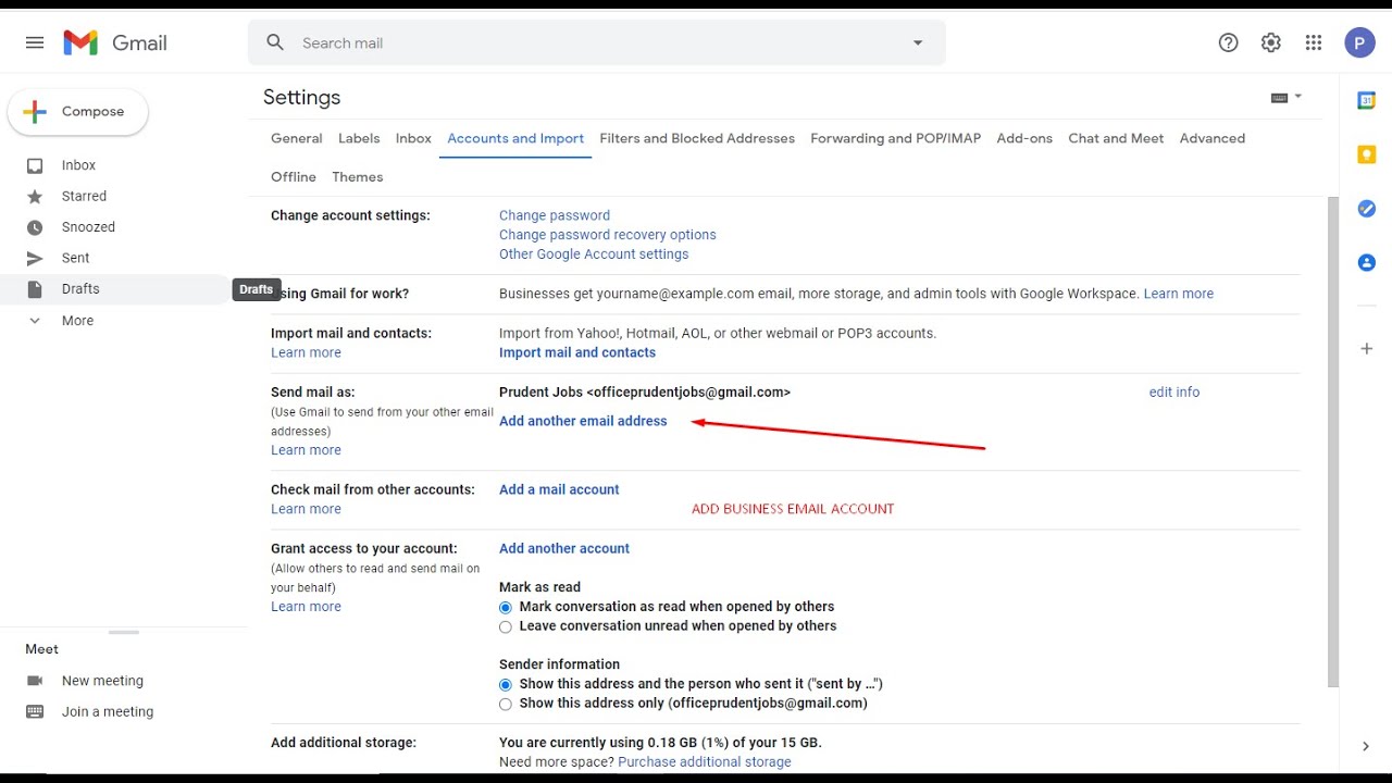 How To Add Business Email To Gmail In Hindi YouTube