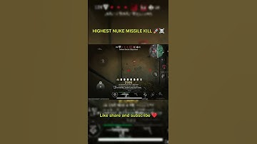Highest Missile Nuke kills ☠️ Delta Force Mobile #deltaforcemobile #shorts #gaming #youtubeshorts