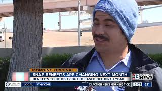 SNAP benefits changing next month
