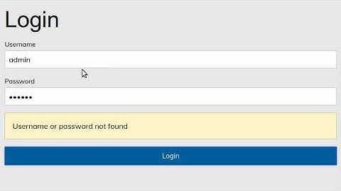 Tutorial Login Form Angular 4 For Beginner