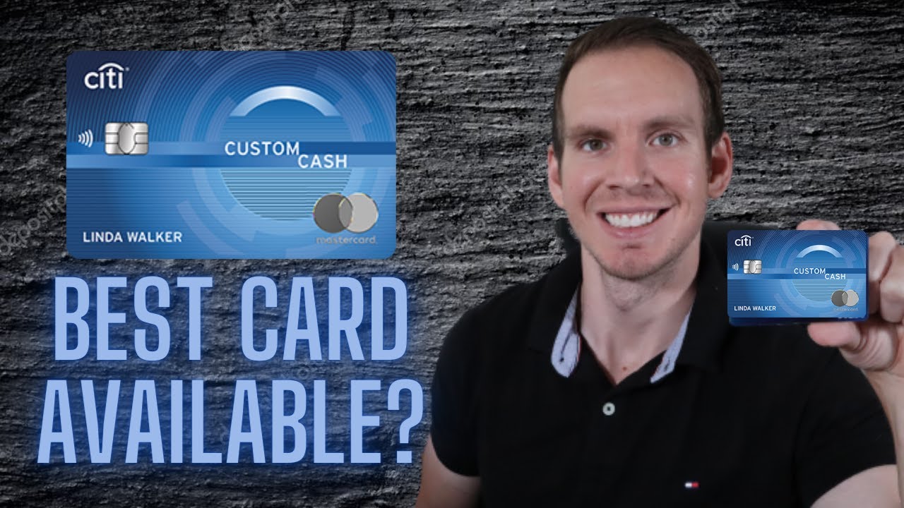 Citi Custom Cash Credit Card Review BEST 5 Cash Back Card Available