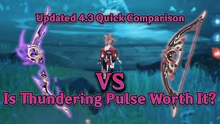 YOIMIYA IS HERE! Updated 2024 Thundering Pulse vs. Rust Weapon Comparison | Genshin Impact