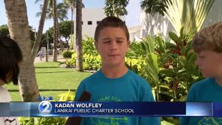 Hawaiʻi School Bottle Cap Collection Challenge - KHON2 News Be Green 2