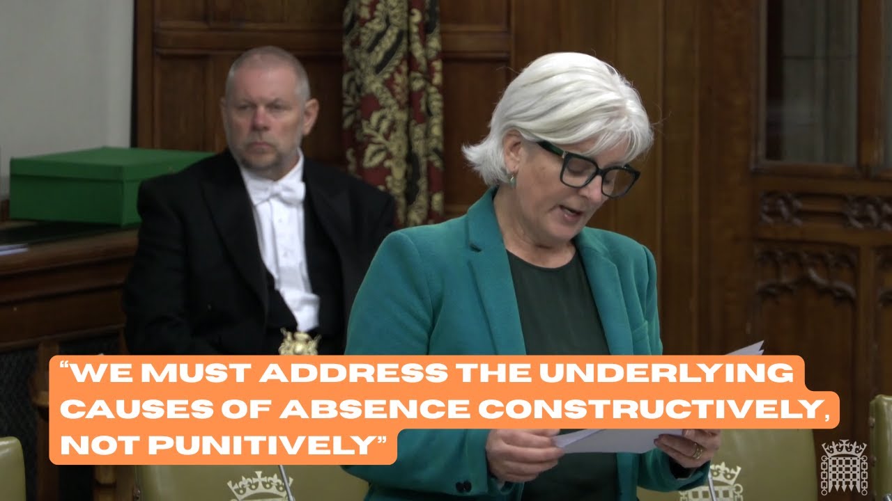 Watch my speech about tackling absenteeism at schools