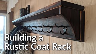 Famous Building a Rustic Coat Rack Net Worth