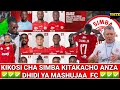 KIKOSI CHA SIMBA SC KITAKACHO ANZA DHIDI YA MASHUJAA FC LIGI KUU TANZANIA BARA NBC PREMIER LEAGUE 