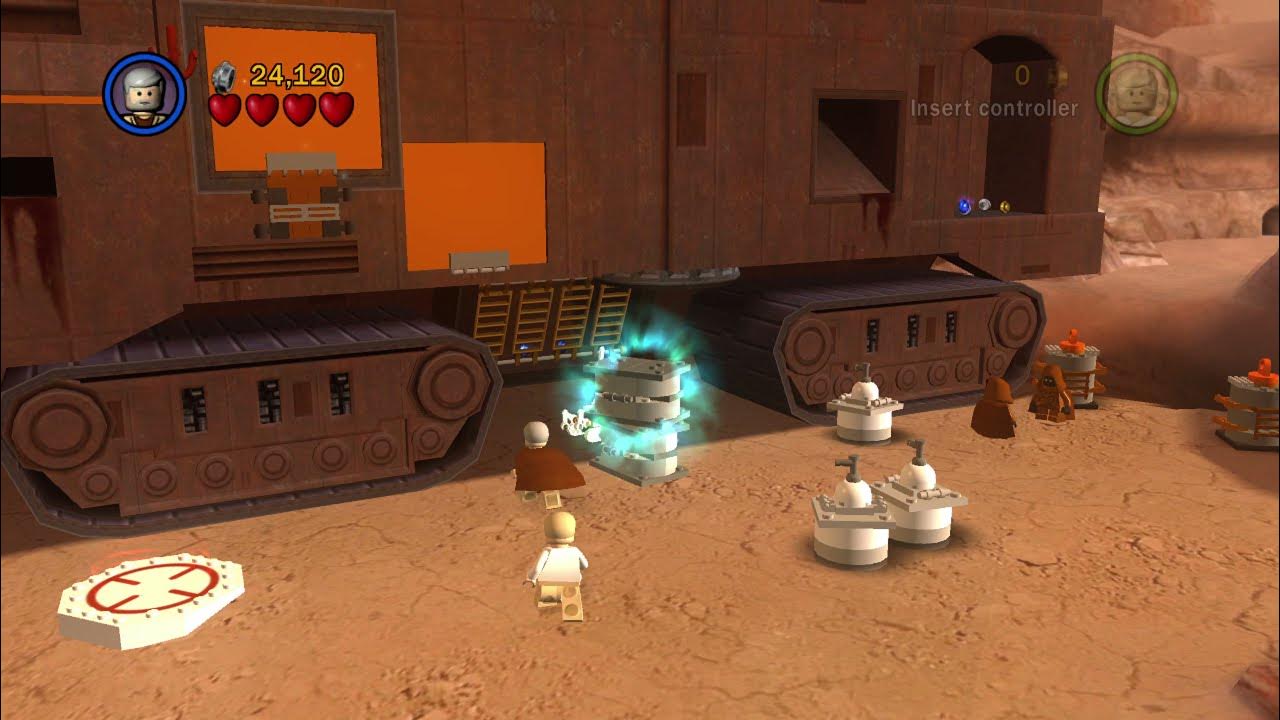 Lego Star Wars Through The Jundland Wastes Minikits LEGO Star Wars 2: The Original Trilogy - Through The Jundland Wastes