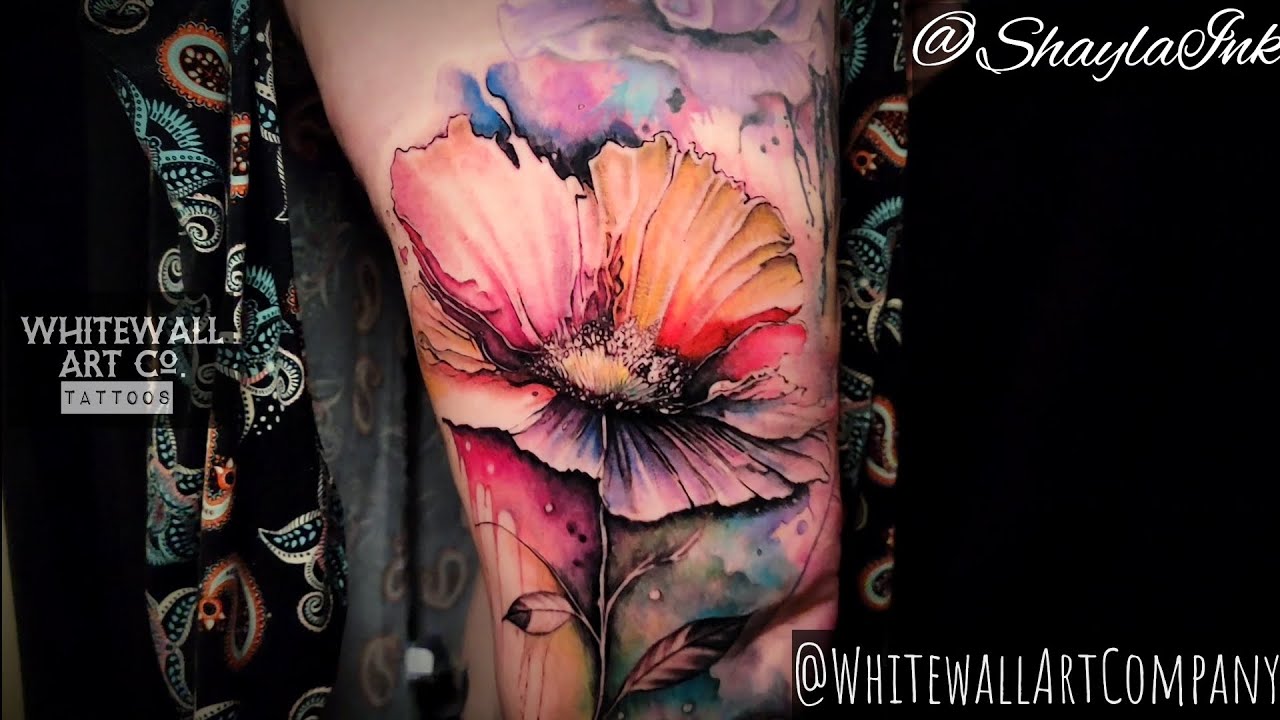 Watercolor Realism Floral