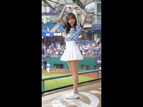 縦動画4K 朱朱 Fubon Angels 富邦悍將啦啦隊 新莊棒球場 2022/09/25【台湾チアTV】