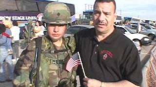 Robert Riggs Embedded Reporter On 552 ADA's Flight From Fort Bliss To Kuwait For Invasion of Iraq