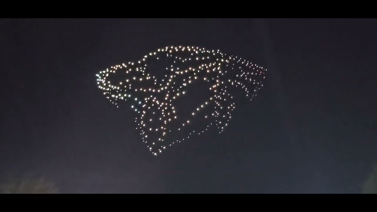 Michigan tesla club meet up drone show