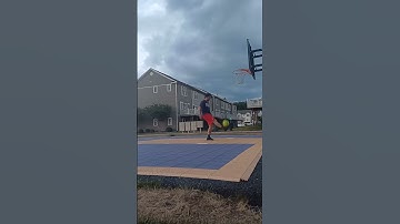 🙏#338: Day34: This may win as the most #precise #nolookshot so far. I saw the #hoop with my #mind🔥🌊