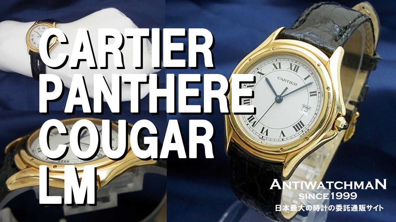 CARTIER PANTHERE COUGAR LM カルティエ パンテール クーガー LM 18KYG