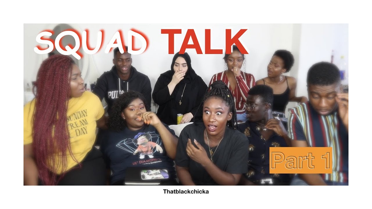 Thatblackchicka - Squad Talk  : SCHWARZ- DAS LEBEN IN ÖSTERREICH, DUMME FRAGEN... Part 1