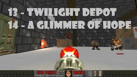 Doom 2: First attempt of Crossbearer maps 13&14 - some first maps by Hak3180 - UV  commentary