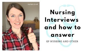 General Practice Nurse Interview Tips