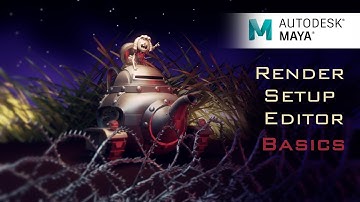 Maya 2017+ render layer setup demystified