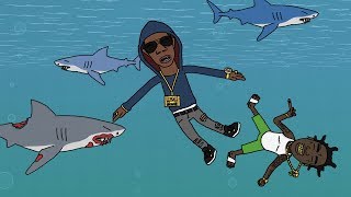 A Boogie Wit Da Hoodie - Drowning (ft. Kodak Black) - Animated Music Video by Rough Sketchz Resimi