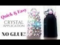 Gambar cover NO MORE GLUE!! Best application for long lasting crystal nails!  | LUXAPOLISH