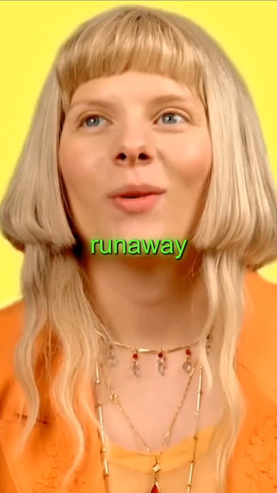 Aurora wrote Runaway at 11 years old 😳🔥