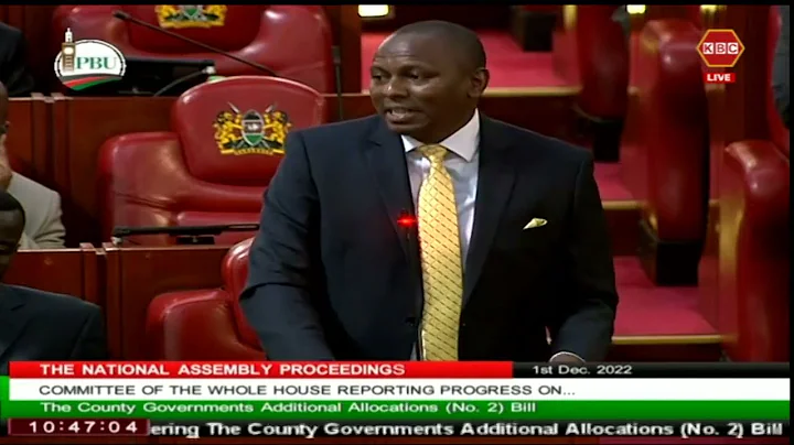 Ichung'wah : Let governors borrow a leaf from H.E ...