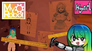 Building my very own (mentally incapable) robot girl! | MyRobot screenshot 3