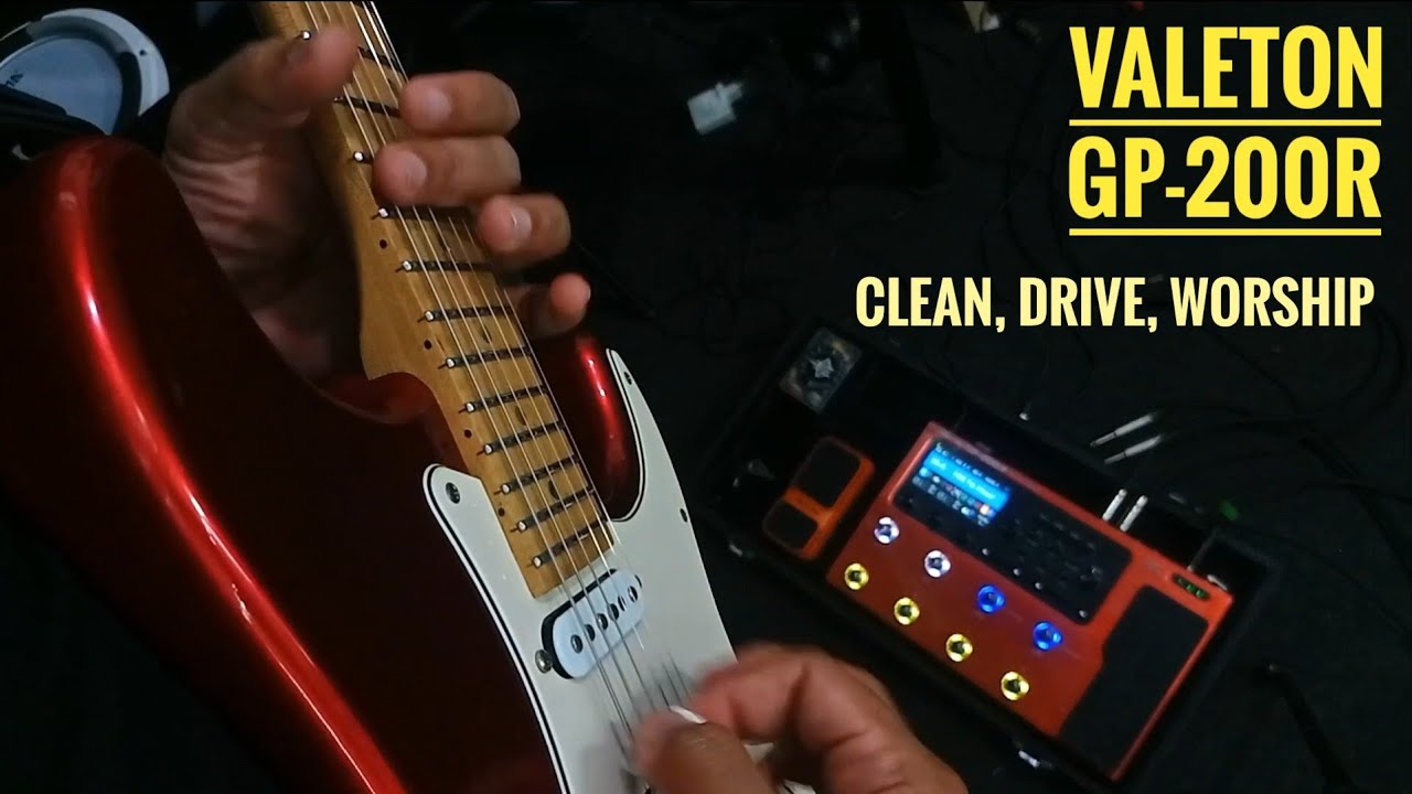 Valeton GP-200 Patches - YouTube